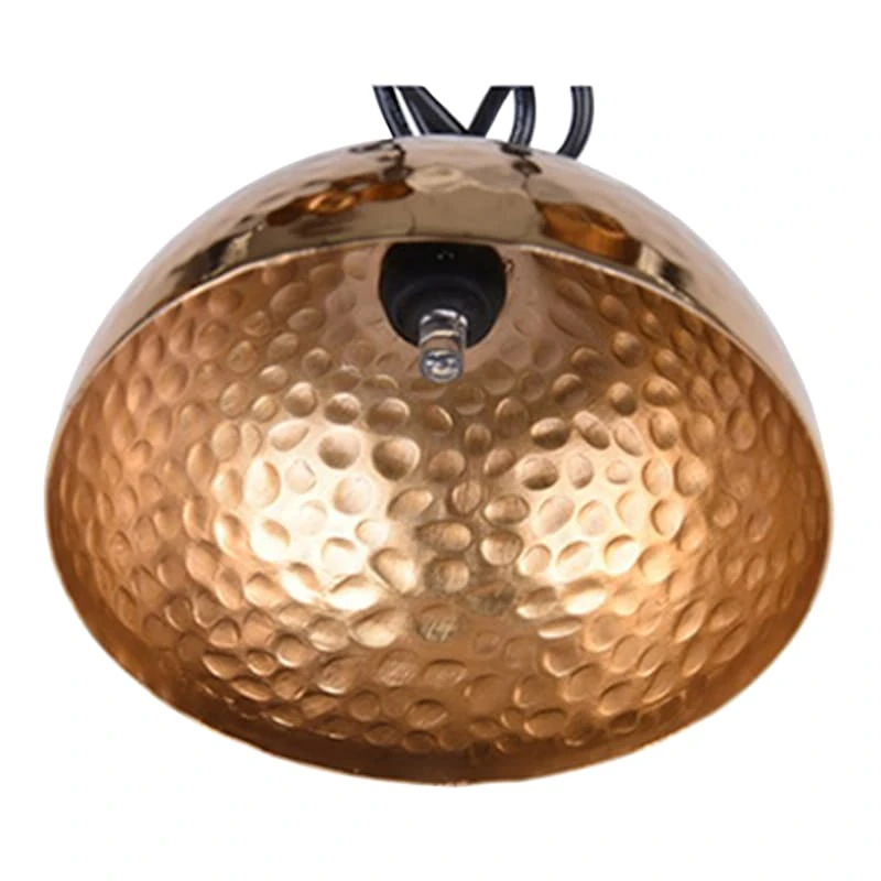 10-Count Metal Dome String Light Set, Copper 2 10-Count Metal Dome String Light Set, Copper - Image 2