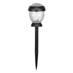 10 Lumens Pineapple Solar Path Light, Black