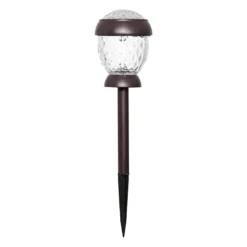 10 Lumens Pineapple Solar Path Light, Stainless Steel
