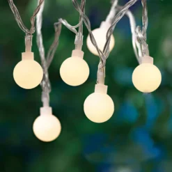 100-Count LED G20 8-Function String Light Set With Remote Control