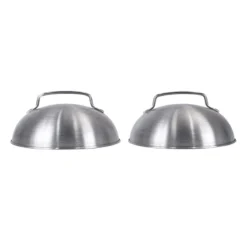 2-Pack Ignite Burger Grilling Domes