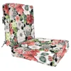 2-Piece Tamani Raven Outdoor Gusseted Deep Seat Cushion Set