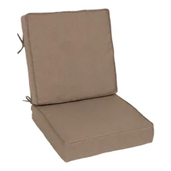 2-Piece Tristin Acorn Outdoor Gusseted Deep Seat Cushion Set