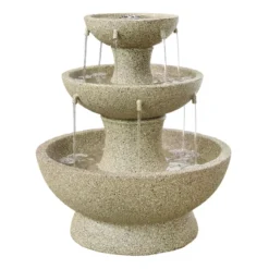 3-Tier Outdoor Fountain, 15"