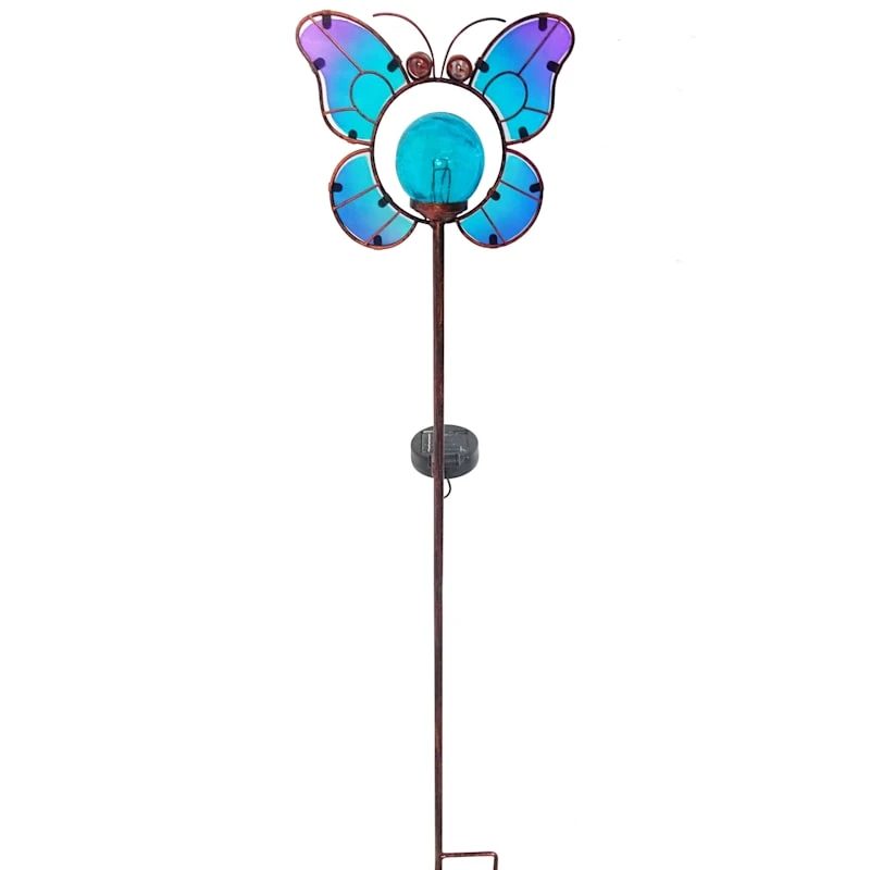 34.6IN BUTTERFLY SOLAR STAKE 1 34.6IN BUTTERFLY SOLAR STAKE