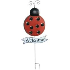 38.5X14.25 Ladybug Stake