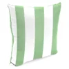 Aloe Awning Striped Outdoor Throw Pillow, 16"