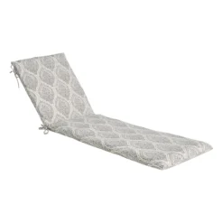 Andorra Umber Basic Outdoor Chaise Lounge Cushion