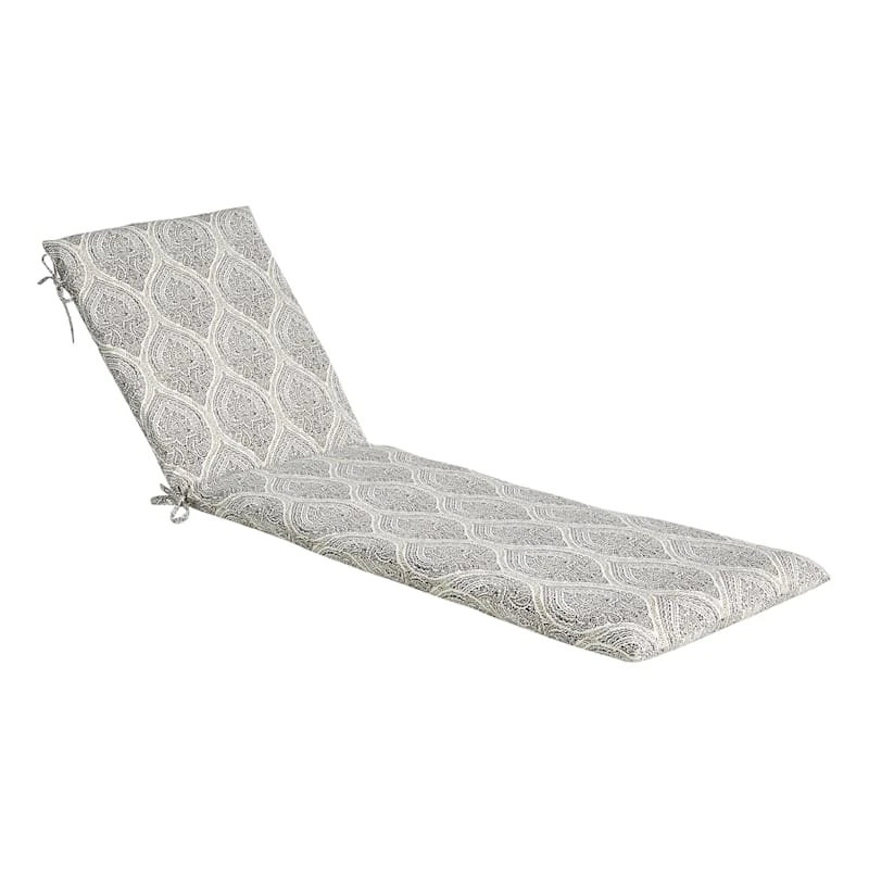 Andorra Umber Basic Outdoor Chaise Lounge Cushion 1 Andorra Umber Basic Outdoor Chaise Lounge Cushion