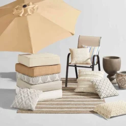 Andorra Umber Gusseted Outdoor Deep Seat Cushion -Outdoor Corner Shop andorra umber gusseted outdoor deep seat cushion 4