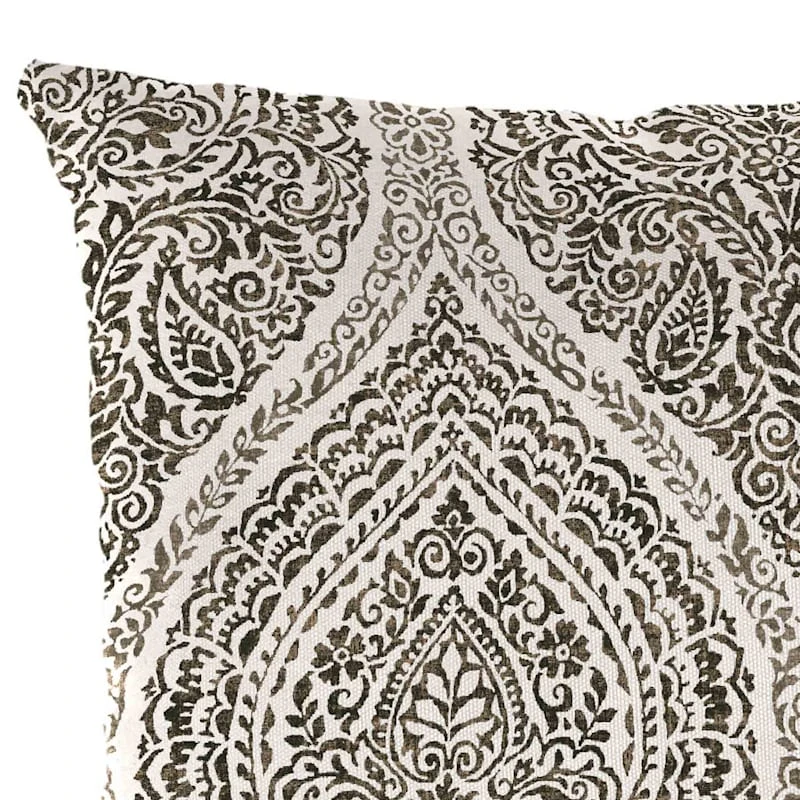 Andorra Umber Lumbar Outdoor Throw Pillow, 14x20 2 Andorra Umber Lumbar Outdoor Throw Pillow, 14x20 - Image 2