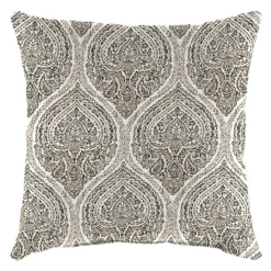 Andorra Umber Oversized Outdoor Throw Pillow, 20"
