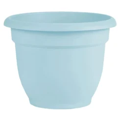 Ariana Misty Blue Planter, 10"