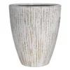 Bailey White Bark Design Egg Planter 21.5"