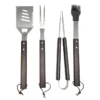 Bistro Wooden BB-Q Tool Set