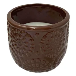 Black Ceramic Citronella Candle, 10oz