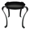 Black Metal Plant Stand, 8"