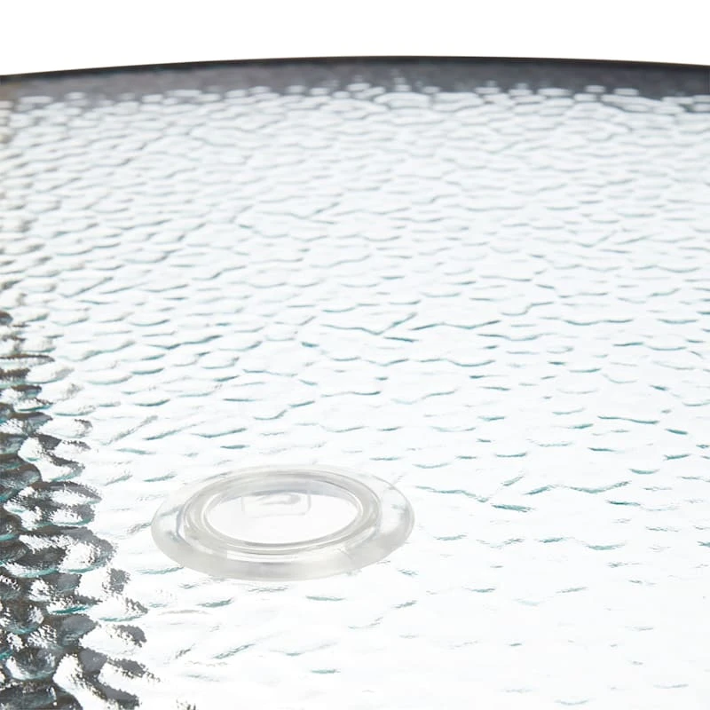 Black Steel Round Table, 42" 3 Black Steel Round Table, 42" - Image 3