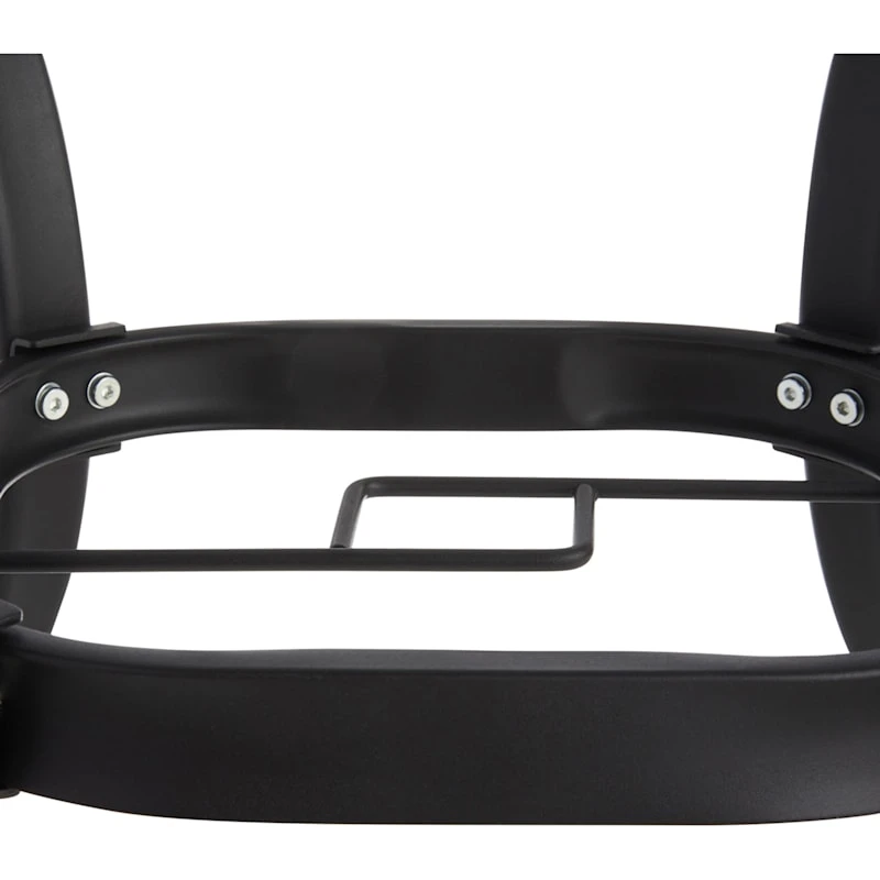 Black Steel Round Table, 42" 4 Black Steel Round Table, 42" - Image 4