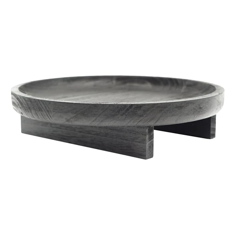 Black Wooden Plant Stand, Large 2 Black Wooden Plant Stand, Large - Image 2