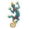 Bright Gecko Metal Outdoor Wall Decor, 24"