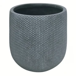 Brown Wash Bingham Jar Planter, 12.6"