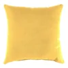Butter Yellow Canvas Oversized Outdoor Throw Pillow, 20"