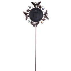 Butterfly Thermometer Garden Stake, 44" -Outdoor Corner Shop butterfly thermometer garden stake 44 2