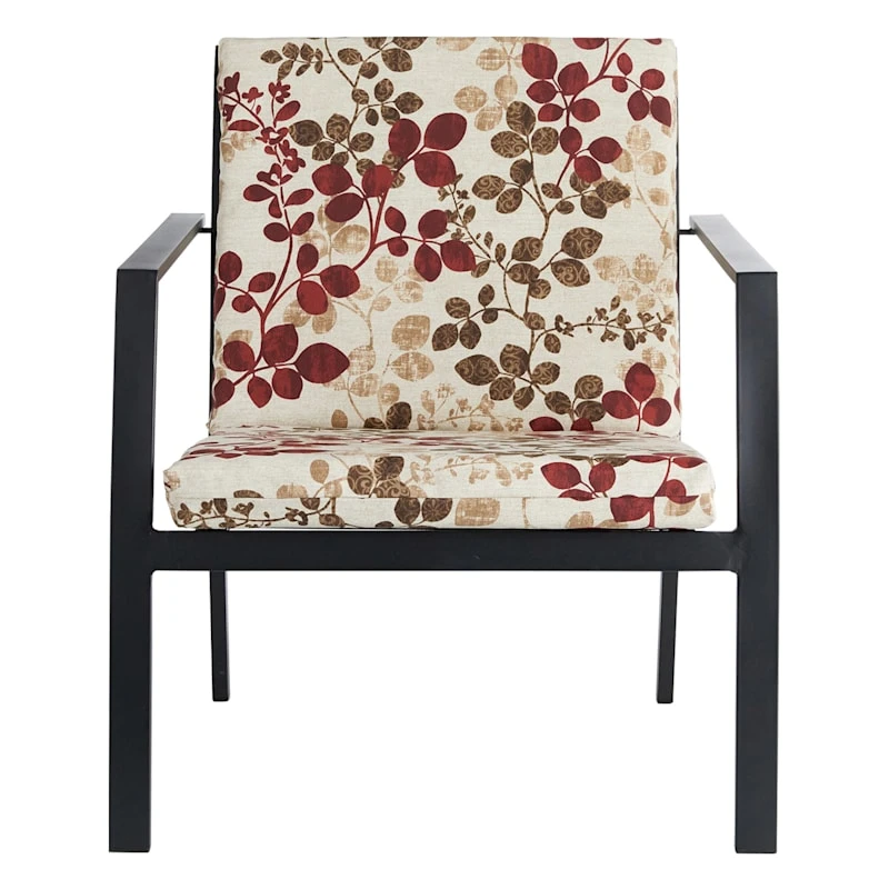 Cabrera Sangria Outdoor Hinged Seat Cushion 2 Cabrera Sangria Outdoor Hinged Seat Cushion - Image 2