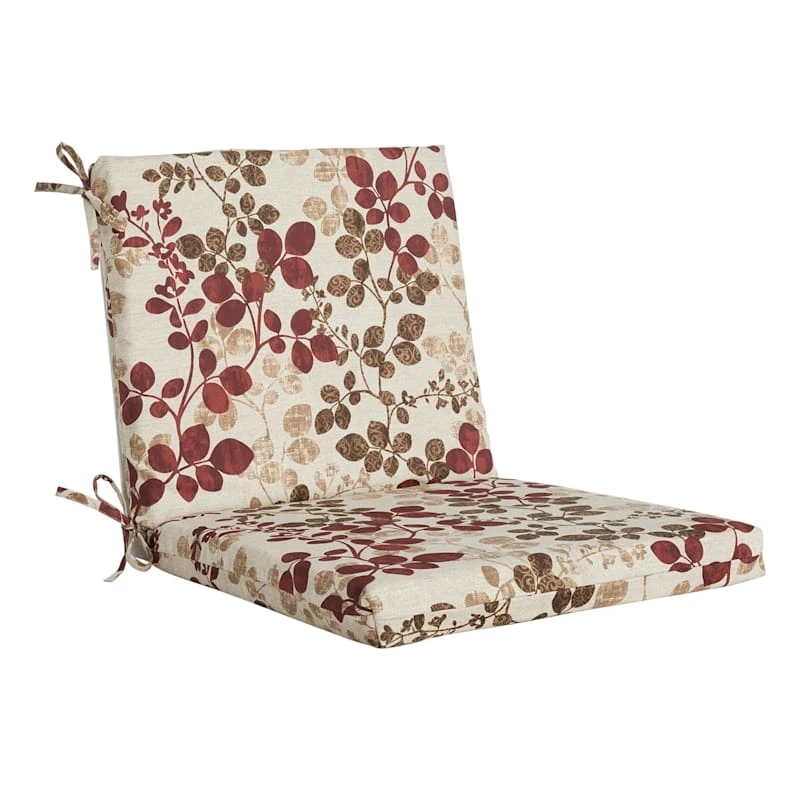 Cabrera Sangria Outdoor Hinged Seat Cushion 1 Cabrera Sangria Outdoor Hinged Seat Cushion