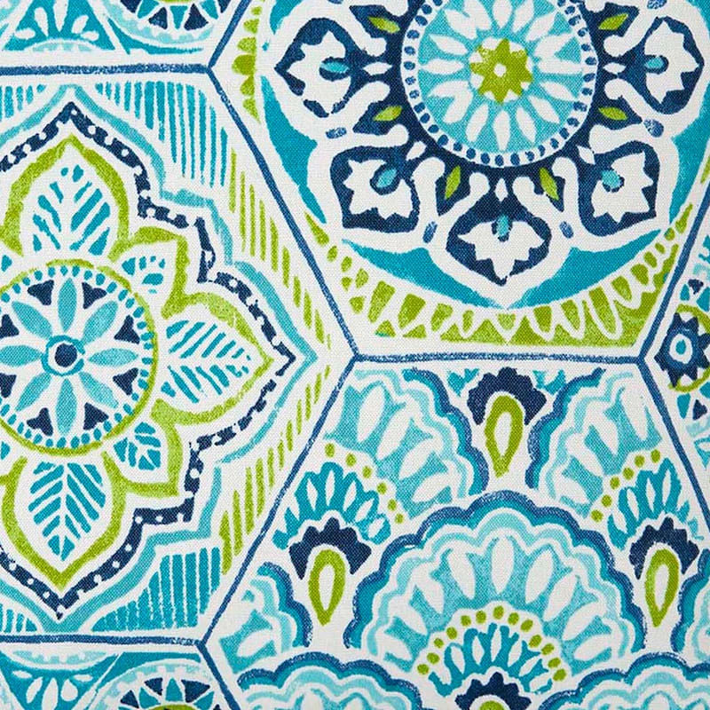 Calista Teal Outdoor Hinged Chair Cushion 2 Calista Teal Outdoor Hinged Chair Cushion - Image 2