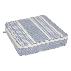Calisto Striped Gusseted Outdoor Deep Seat Cushion
