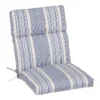 Calisto Striped Outdoor Hinged Chair Cushion