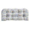 Castille Mandala Outdoor Wicker Settee Cushion