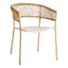 Crosby St Brody Natural Wicker Outdoor Chair