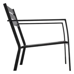 Crosby St Grammercy Black Steel Outdoor Sling Chair 8 Crosby St Grammercy Black Steel Outdoor Sling Chair -Outdoor Corner Shop crosby st grammercy black steel outdoor sling chair 3