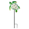 Decorative Metal Garden Stake, Sea Turtle