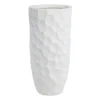 Elena Cream Concrete Planter, Medium