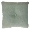 Endive Green Outdoor Tufted Back Cushion