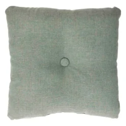 Endive Green Outdoor Tufted Back Cushion