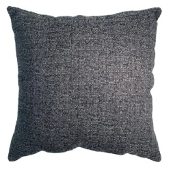 Fiddlestix Premium Dark Grey Outdoor Throw Pillow, 16"