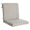 Fiddlestix Premium Linen Outdoor Hinged Chair Cushion