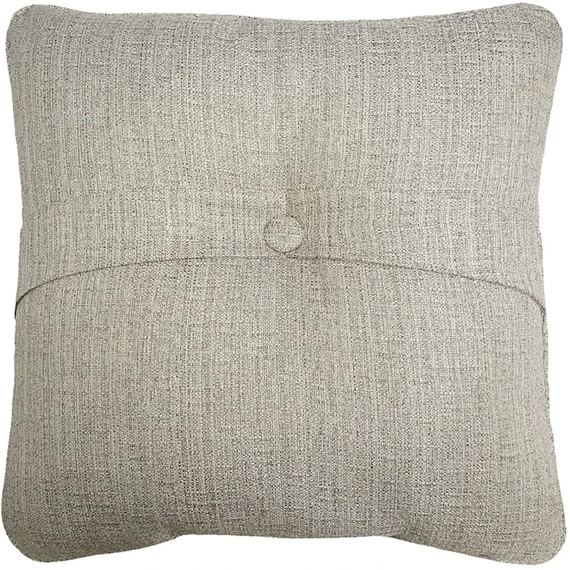 Fiddlestix Premium Linen Outdoor Tufted Back Cushion 1 Fiddlestix Premium Linen Outdoor Tufted Back Cushion