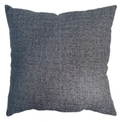 Fiddlestix Premium Oversized Dark Grey Outdoor Throw Pillow, 20"