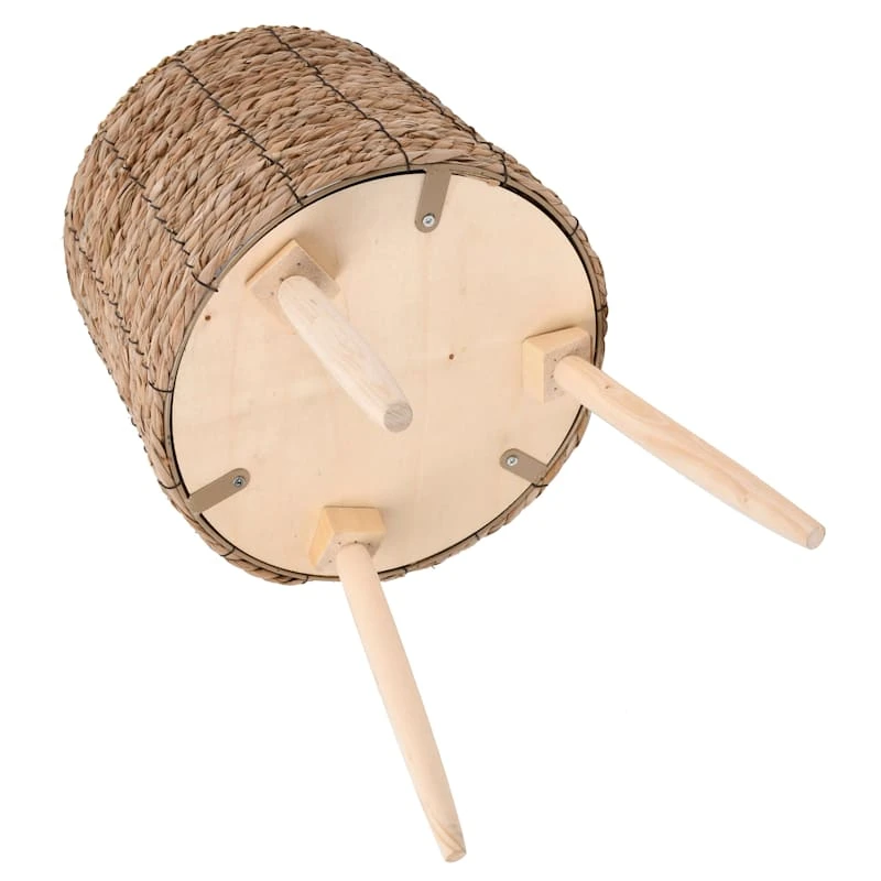 Found & Fable Faux Rattan Plant Stand, Large 3 Found & Fable Faux Rattan Plant Stand, Large - Image 3