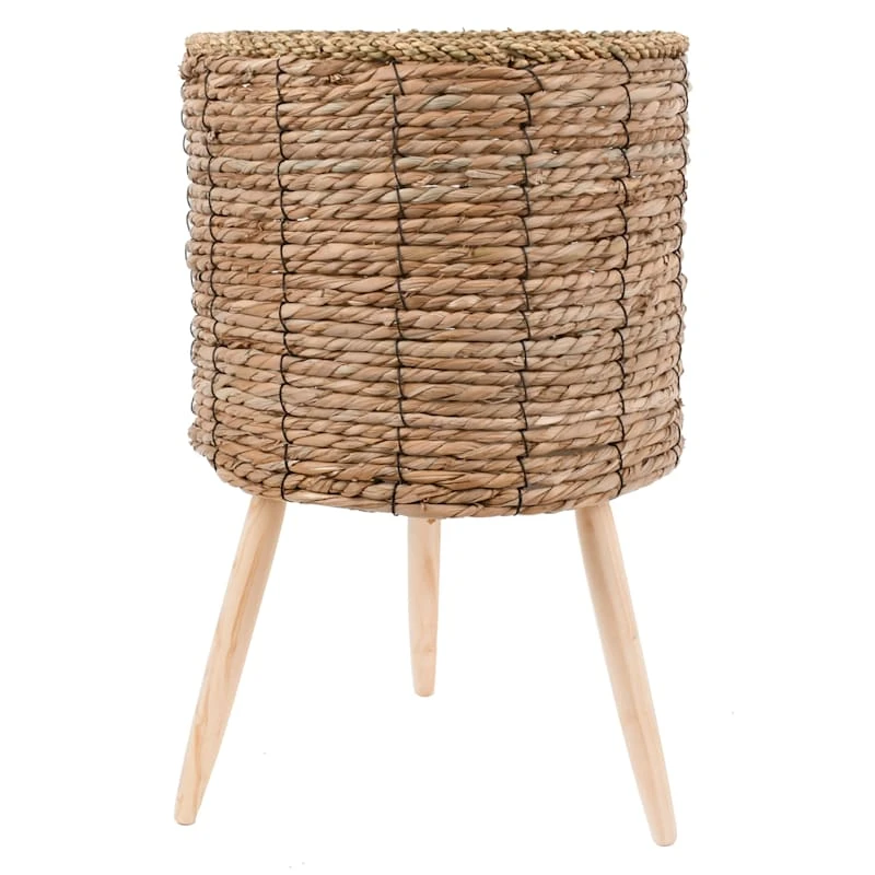 Found & Fable Faux Rattan Plant Stand, Large 1 Found & Fable Faux Rattan Plant Stand, Large