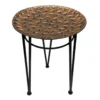 Found & Fable Round Metal Plant Stand, 21"