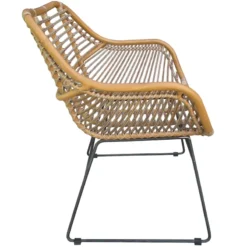 Found & Fable Wates All-Weather Natural Wicker Outdoor Chair -Outdoor Corner Shop found fable wates all weather natural wicker outdoor chair 4