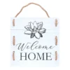Found & Fable Welcome Home Pallet Outdoor Wall Sign, 12"