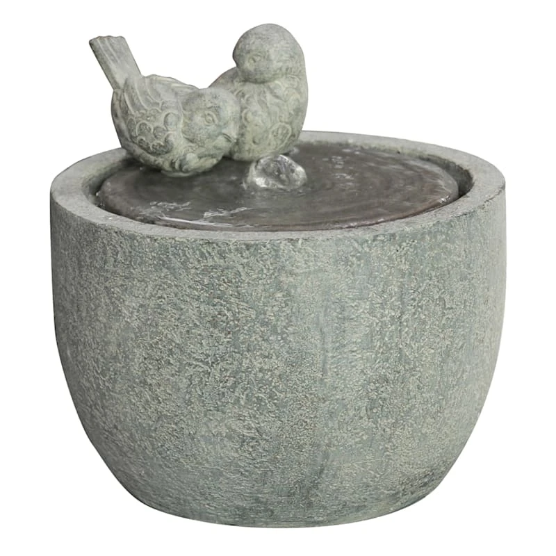Fountain With Birds, 8" 1 Fountain With Birds, 8"